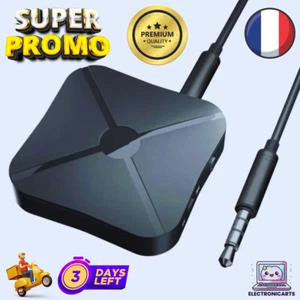 EMETTEUR RECEPTEUR BLUETOOTH 5.0 LIVRAISON 3 JOURS - Zdjęcie 1 z 7