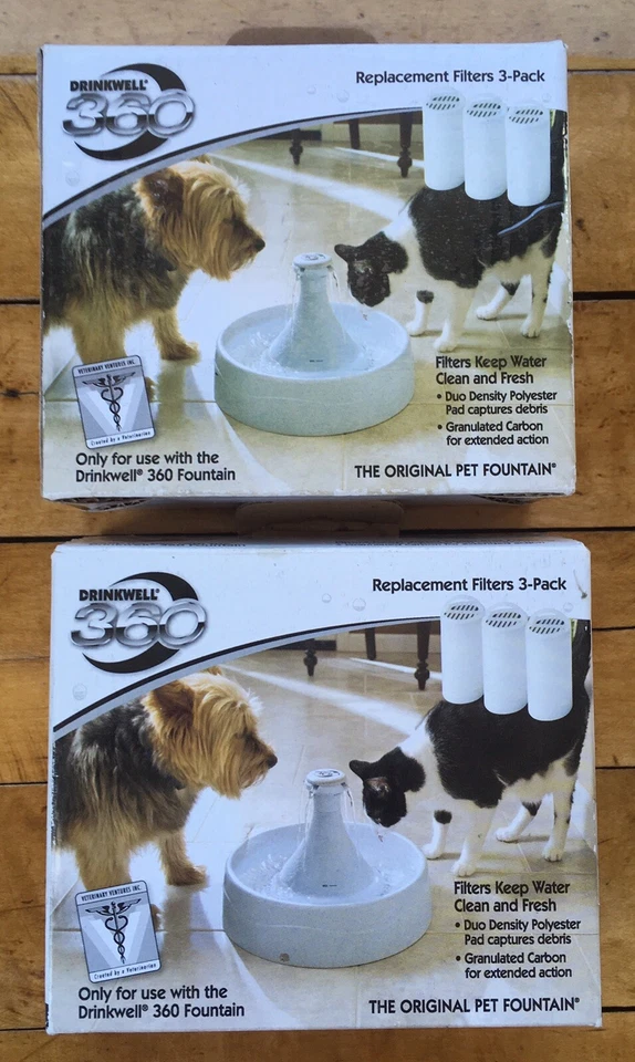 Drinkwell 360 Filtros de Repuesto 2 Cajas de 3 Pack Total de 6 Filtros Foto 1 de 3
