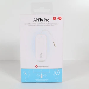 Twelve South AirFly PRO Bluetooth Audio Transmitter White (12-1911) - UK Seller! - Photo 1/15