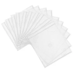 10pcs Disc Protective Boxes Standard DVD Case Portable CD Storage Organizer Box - Photo 1/12