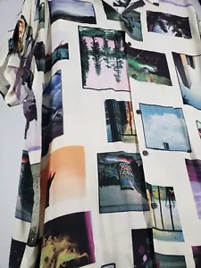 No Boundaries Mens 3XL Photo Reel Print Shirt Urban City Collection Photograph - Picture 1 of 8
