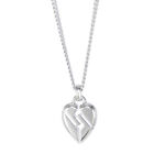 GUCCI Knot Heart Pendant Necklace 313463 Sterling Silver 925 Accessories Jewelry