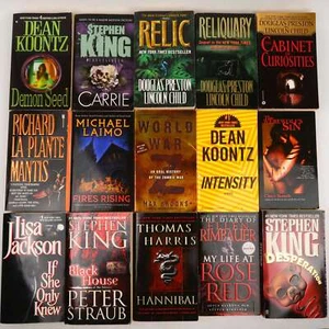 Paperbacks From Hell - 15 Book Lot - Vintage MMPB Horror Novels (U) - Picture 1 of 5