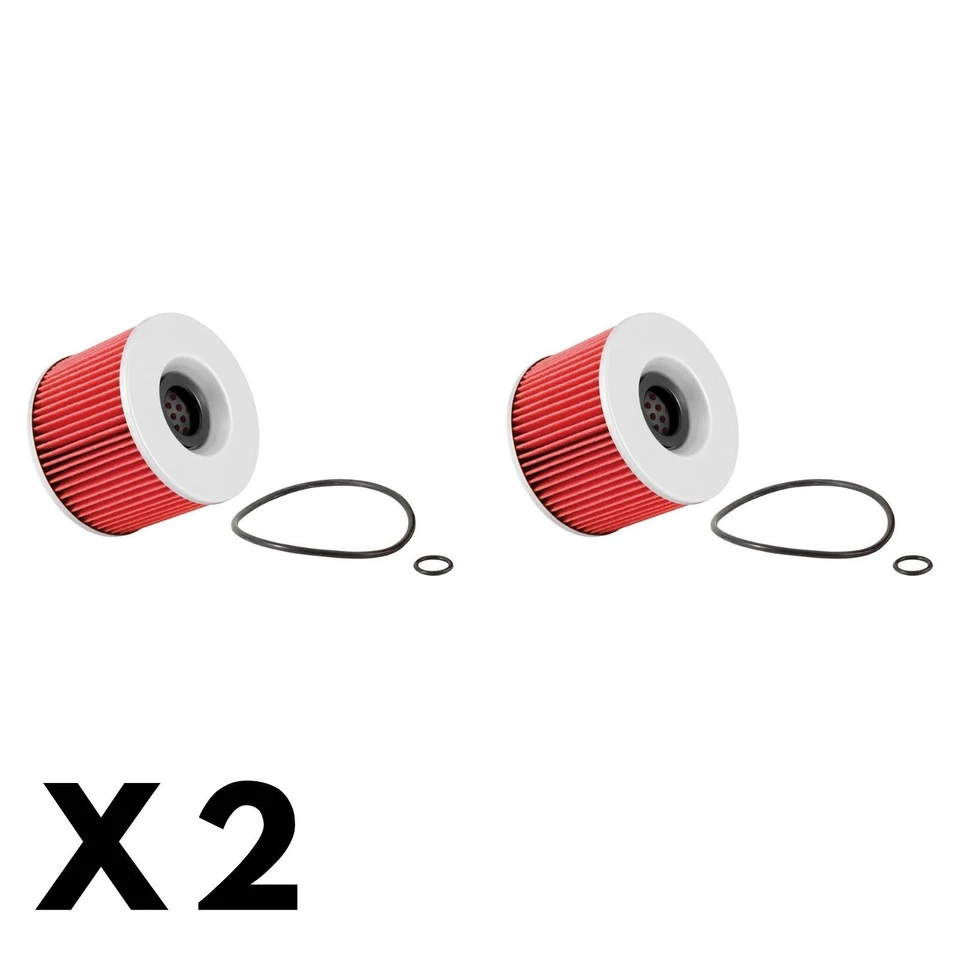 Paquete de 2 filtros de aceite K&N para Triumph Thunderbird 900 1995-2003 Foto 1 de 1