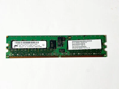 2 GB DDR2 RAM 240 PIN PC2-5300P CRUCIAL MICRON PER SERVER - Immagine 1 di 2