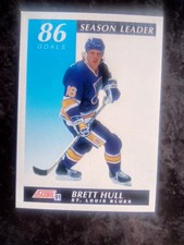 1991-92 Score - Season Leader Canadian English #294 Brett Hull