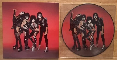 33 12" LP PICTURE DISC KISS FIREHOUSE HOUSTON JAPAN FAN CLUB EDITION - Image 1 of 2