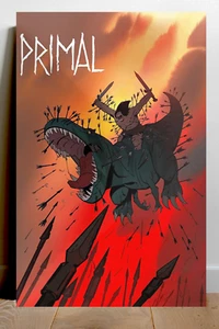 Primal | Genndy Tartakovsky | TV Show Poster | Hochglanz | Wandbild | Home De - Bild 1 von 7