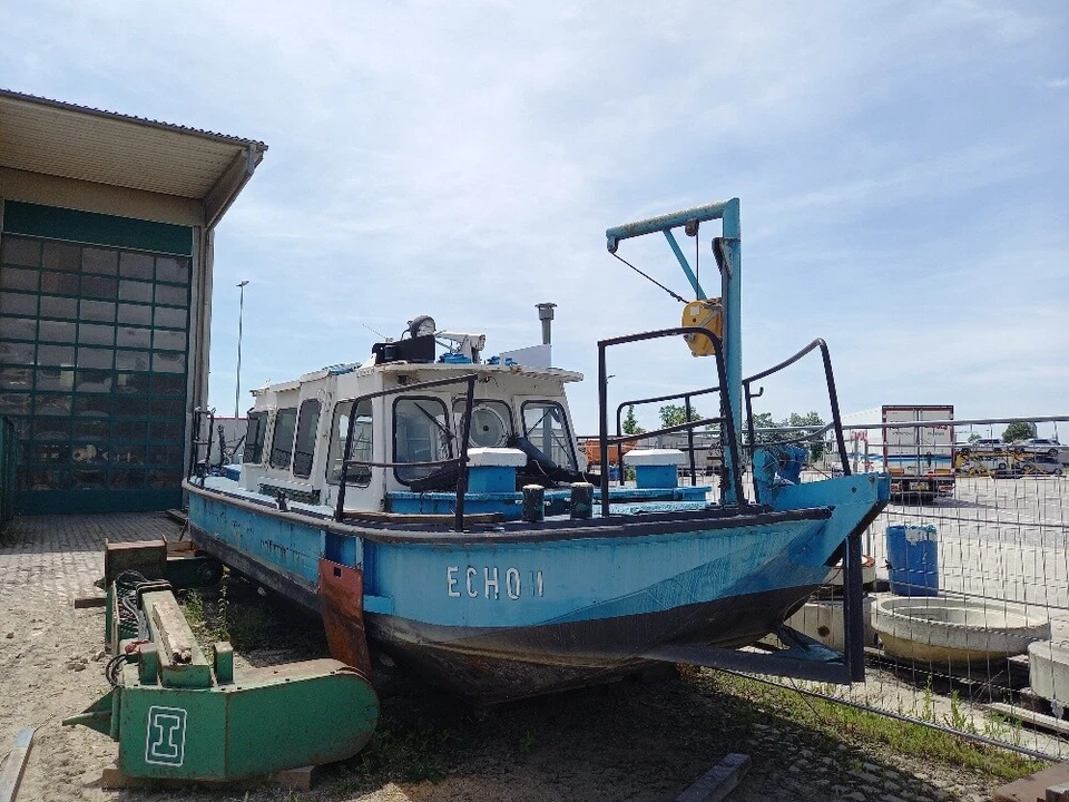 Barkasse Volvo-Penta Z-Antrieb , AT-Deutz BF4L1013 E ship bateau - Bild 1 von 4