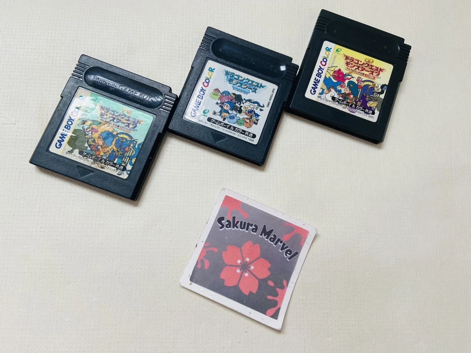 Dragon Quest Monsters 1 2 GBC Japanese Gameboy Color Titles Square Enix Japan - Image 1 of 1