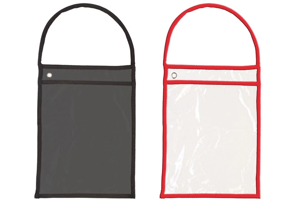 Premium Repair Order / Work Ticket Holders (Black / Red Handle) (25 per package) - Image 1 of 1