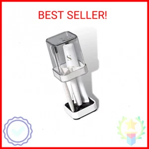 Toothbrush Holder with Cup/Cover Contains 3 Slots, Compatible with Conventional - Picture 1 of 2