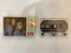 Gene Clark & Carla Olson–So Rebellious A Lover Cassette-Rhino-RNC 70832 - Picture 1 of 2