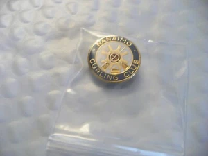 TZ-VINTAGE NANAIMO CURLING CLUB (SMALTO) SPILLA POSTERIORE #43201 OTTIME CONDIZIONI!!! - Foto 1 di 8