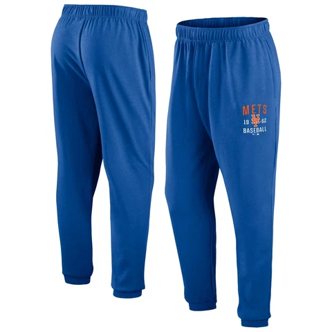 Men's Fanatics Branded Royal New York Mets Go Overboard Fleece Sweatpants Cover
