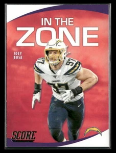 Puntuación 2020 #IZ-JB Joey Bosa In the Zone Los Angeles Chargers - Imagen 1 de 2