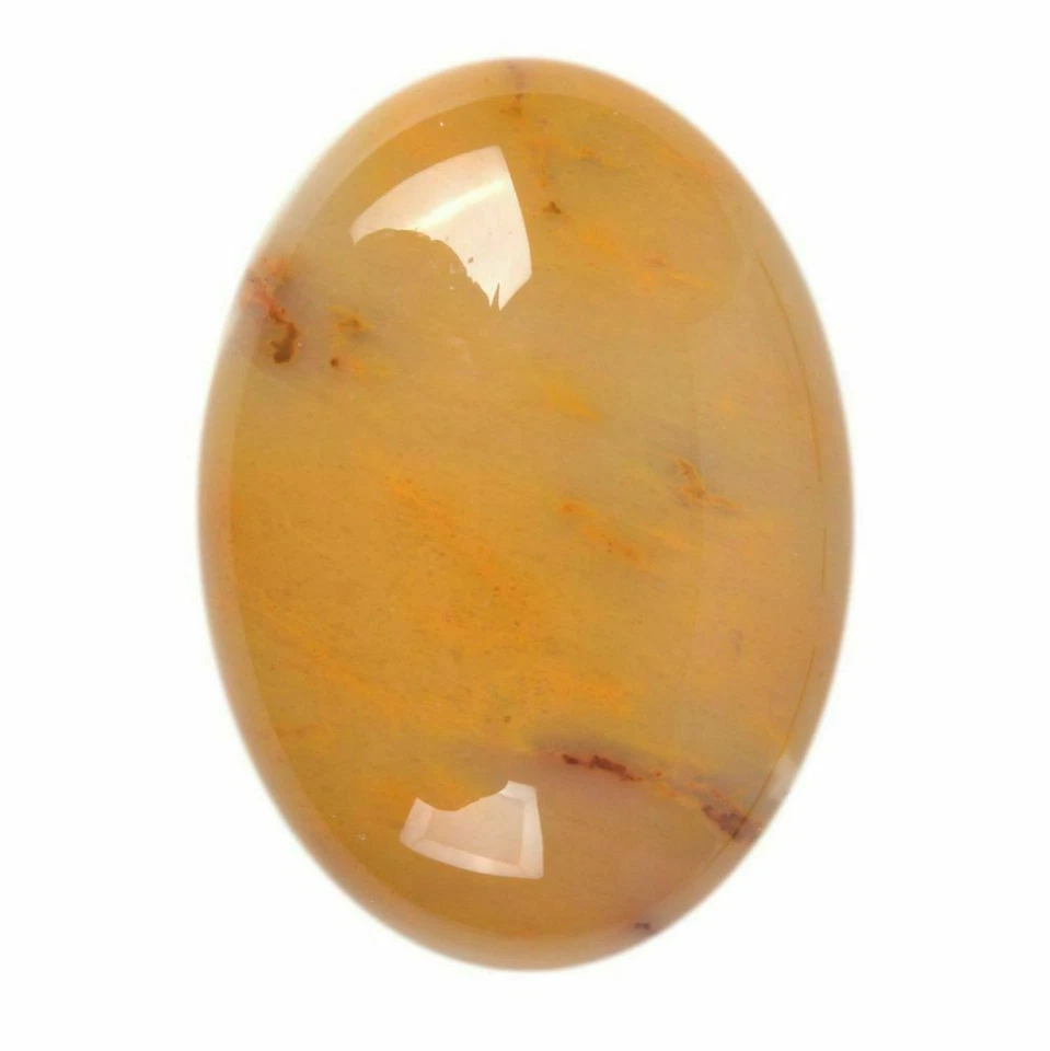 Wholesale 25mm Oval cabochon CAB flatback semi-precious gemstone Save $ in bulk - Image 1 of 1
