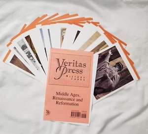 Veritas Press Middle Ages Renaissance Reformation History Cards - Imagen 1 de 1