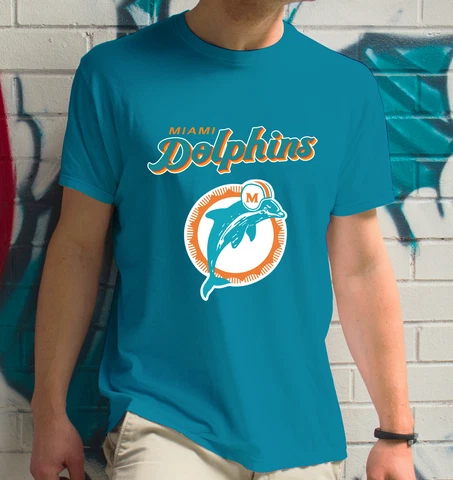 miami dolphins t shirt, vintage logo design, fan nfl merch, football fan gifts Cover