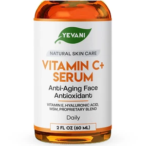 100% Pure Vitamin C Serum, Anti-Aging Face Serum with Hyaluronic Acid, 2 FL OZ - Picture 1 of 6