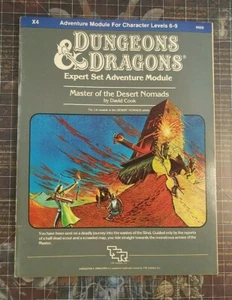X4 Master of the Desert Nomads - TSR - Vintage - D&D - Picture 1 of 12
