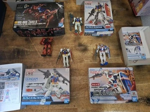 Gundam Modellbausatz RX-78, 78-2, MS-062 Bandai 4 Stück BESCHREIBUNG LESEN ZUSAMMENGEBAUT  - Bild 1 von 16