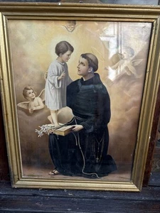 Stamani A San Francesco Antica Con Vetro Originale - Foto 1 di 9