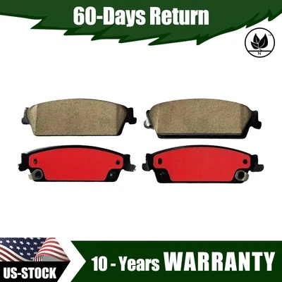 Rear Ceramic D1194 Brake Pads for Cadillac Escalade ESV EXT 2007-2013 Foto 1 de 4