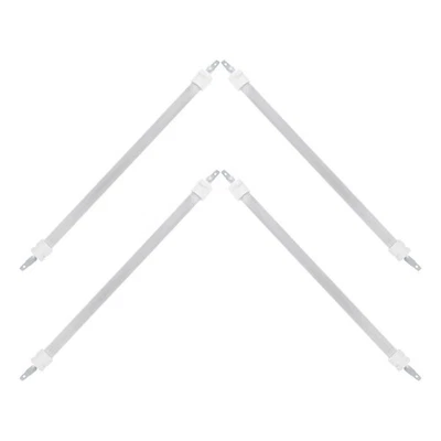 4 Pezzi Tubo Riscaldatore Quarzo Stufa Elettrica Elemento Riscaldante Ricambio 26 cm