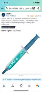 Arctic MX-6 Thermal Compound - Green (ACTCP00080A) - Afbeelding 1 van 8