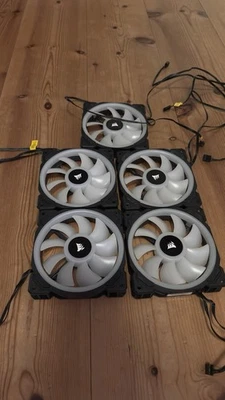 Corsair LL120 RGB Gehäuselüfter 5 stück - Bild 1 von 4