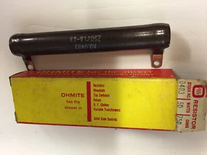 0403 L50J750 OHMITE RES CHAS MNT 750 OHM 5% 50W - Foto 1 di 1