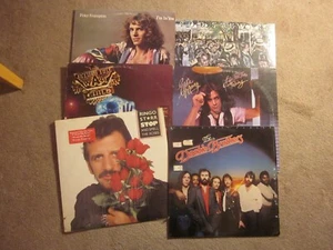 6 lp lot Peter Frampton, Eddie Money, Doobie Brothers, Jethro Tull, Ringo Starr - Picture 1 of 4