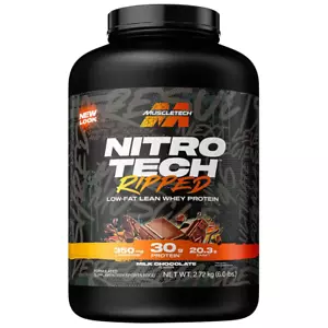 MuscleTech Nitro Tech Ripped Whey Protein Milk Chocolate 2.72kg - Picture 1 of 1