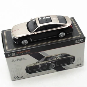 Regalos de juguete modelo de automóvil diecast a escala 1/64 HongQi bandera roja H9 escala 1/64 - Imagen 1 de 20