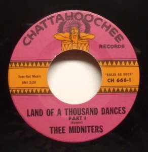 Thee Midniters - Land Of A Thousand Dances - 1964 Garage 45 - Foto 1 di 2