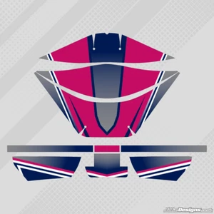 KOSMIC 2015 STYLE ROTAX AIRBOX STICKER KIT - KARTING - Picture 1 of 3