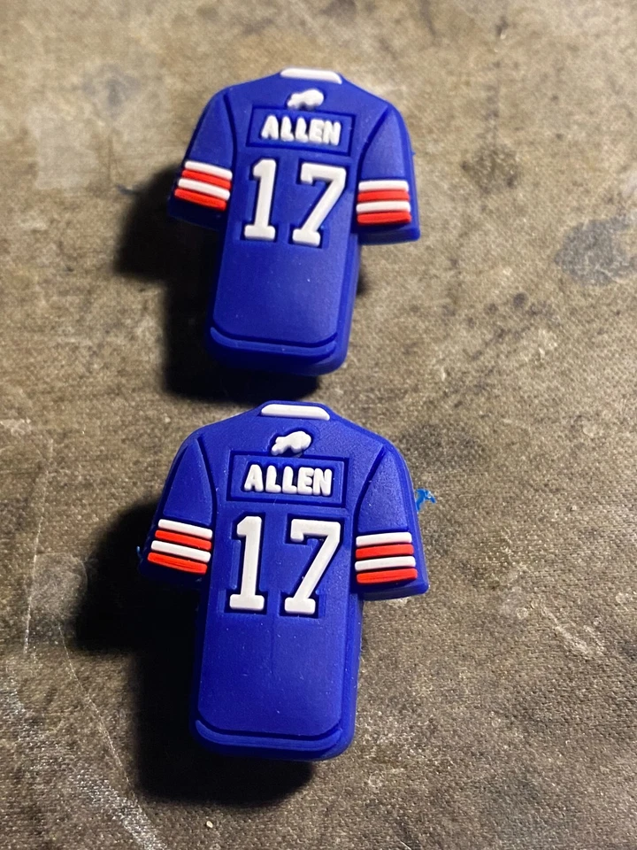 Buffalo bills shoe charm pair button back - Image 1 of 1
