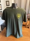 Vintage Boy Scouts Staff T Shirt XL - Twin Arrow NYLT LHC Hunter Green Cub Scout