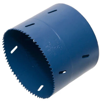 VOLKERS Lochsäge 127mm BiM bis 97mm Bohrtiefe 5/8x18UNF Metall Holz PVC Arbeitsplatten