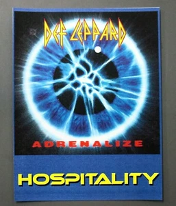 Def Leppard Backstage Door Sign ! 8.5" X 11" Adernalize Hospitality ! - Photo 1/1