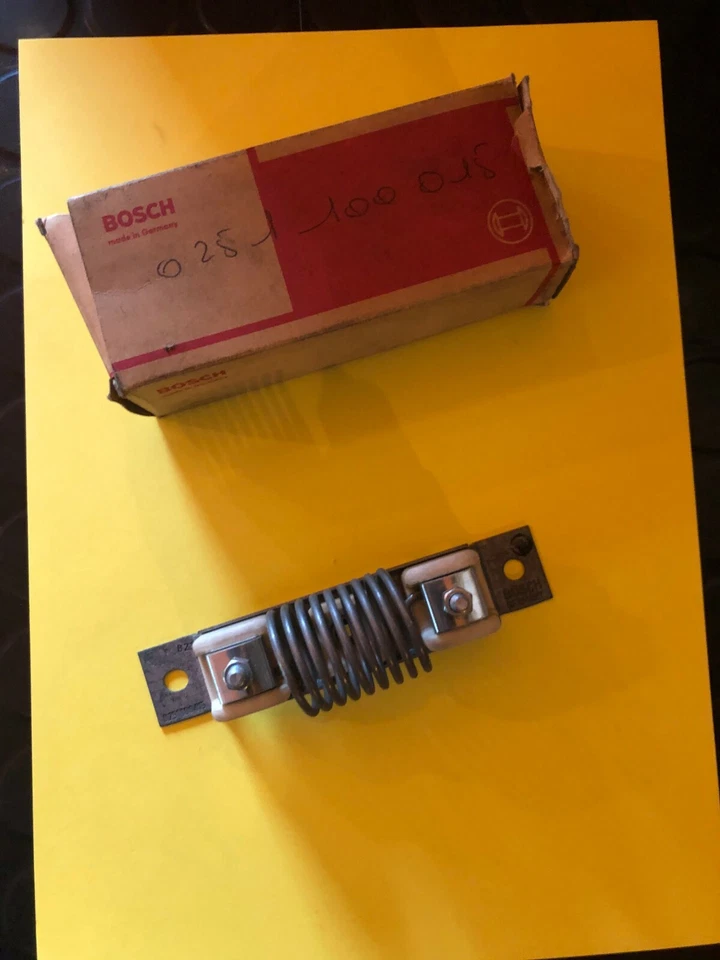 RESISTANCE PRECHAUFFAGE 0251100015 SHWJ10H16Z   BOSCH NEUF ORIGINE - Photo 1/1