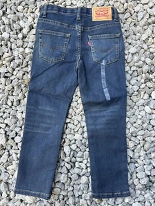 Levi’s 512 Slim Taper Leg Boys Size 5 regular Little Kids Blue Jeans School Fall - Picture 1 of 3