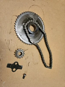 1983 KAWASAKI PRAIRIE KLT 250 STARTER GEAR CHAIN - Picture 1 of 4