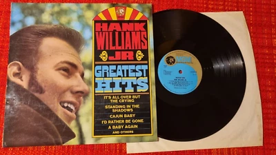 Hank Williams Jr - Greatest Hits - LP, 1971 Stereo *N/Mint - Image 1 of 4