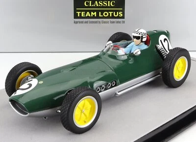 MODELLINO AUTO STATICO TECNOMODEL LOTUS F1 16 IRELAND DUTCH GP PILOT FIGURE 1/18 - Immagine 1 di 4