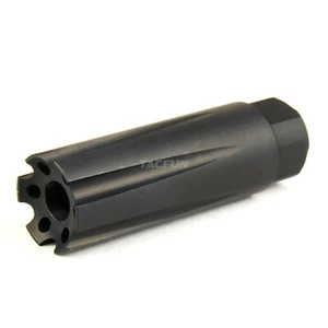 Muzzle Brake 1/2x28 TPI Linear Compensator for .223 556 .22LR /w Washer - Picture 1 of 6