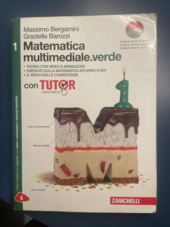 MATEMATICA MULTIMEDIALE.verde - 978880843468 - Immagine 1 di 1