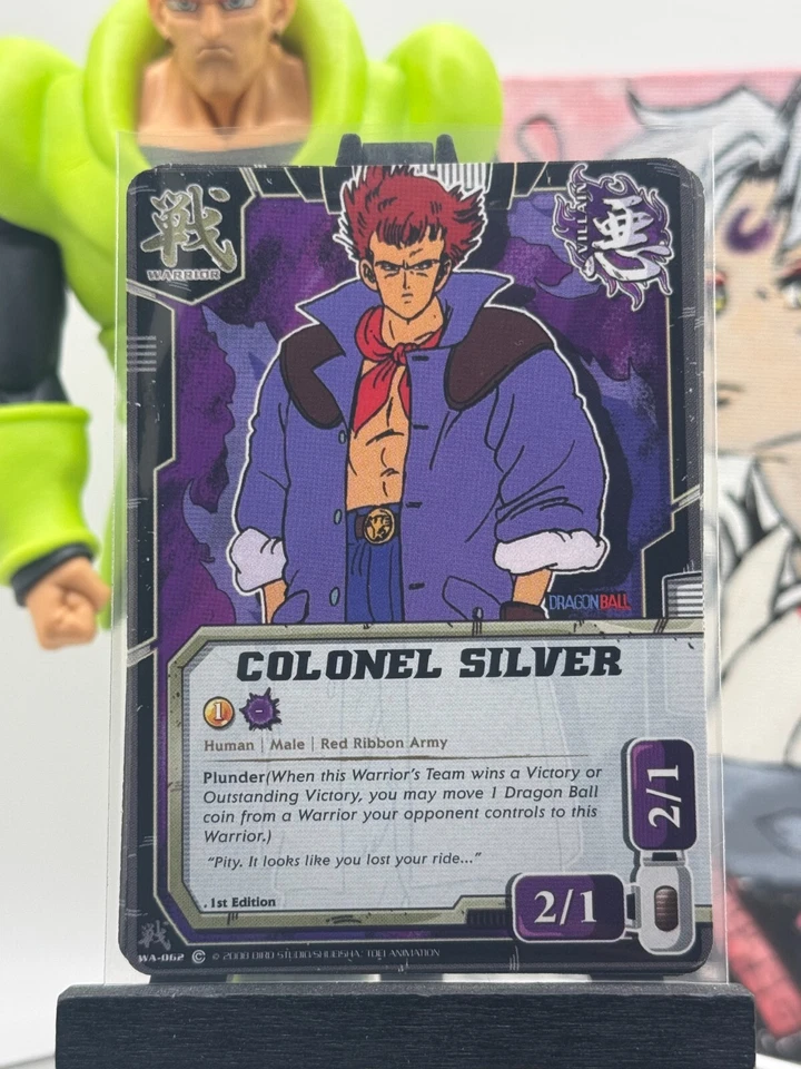 Bandai Dragon Ball Z CCG 3 Colonel Silver WA-062 1st Edition Common! - Image 1 of 1