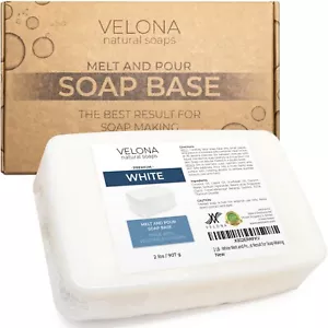 2, 5, 10, 25 LIBBRE - Base sapone bianco fusione e versamento di Velona | SLS/SLES gratuito - Foto 1 di 30